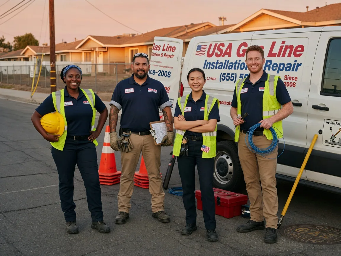 Gas Line Installation company in Jayess, MS